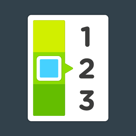 Icon to promote: A device having three settings